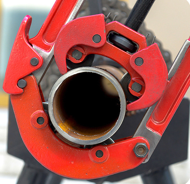 Coupeur de tuyau articulé pour la fonte 2-1/2 malléable « 4&quot; 6&quot; d'acier inoxydable d'acier au carbone