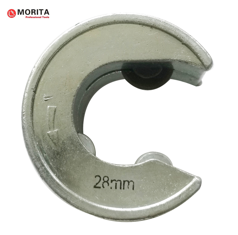 Type métrique lame 28mm en alliage de zinc de cuivre rotatoire du corps Gcr15 du coupeur de tuyau 15mm