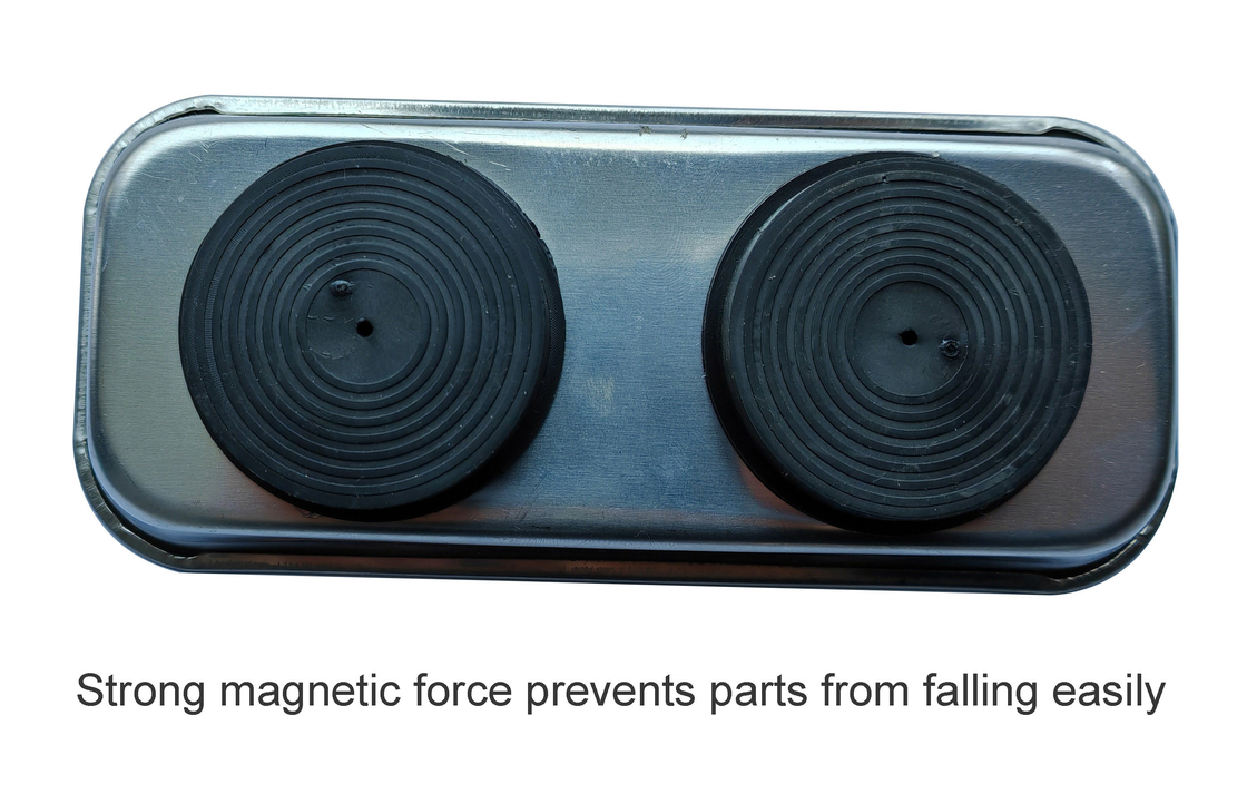 Boulons, écrous, vis et pièces magnétiques de prises de l'acier inoxydable 150*65mm de cuvette de rectangle