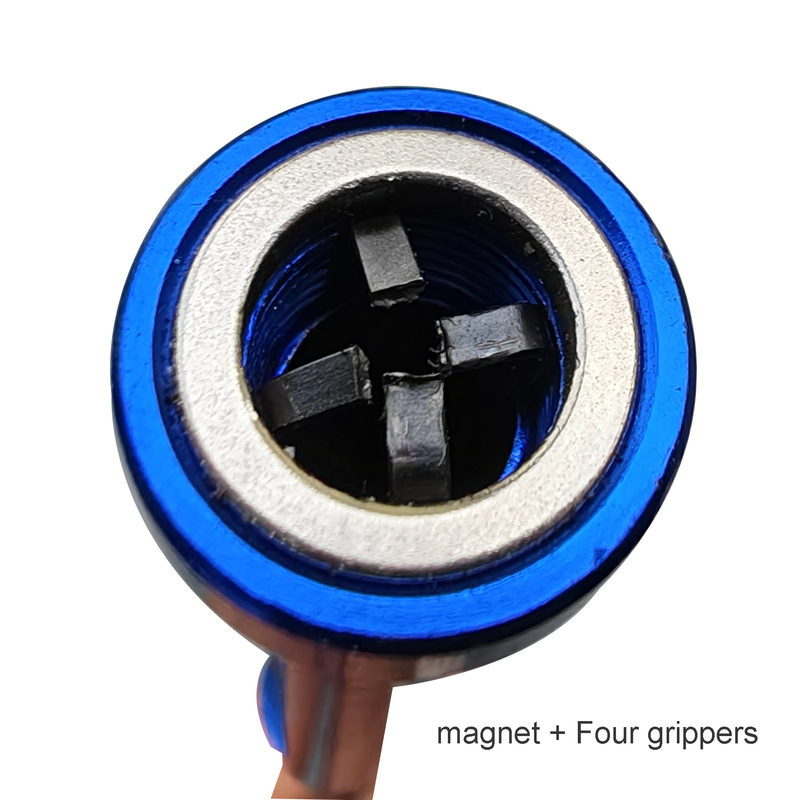 Tuyau Bendable de récolteuse flexible magnétique de Quatre-griffe d'outil d'agrippeur avec des lumières de LED