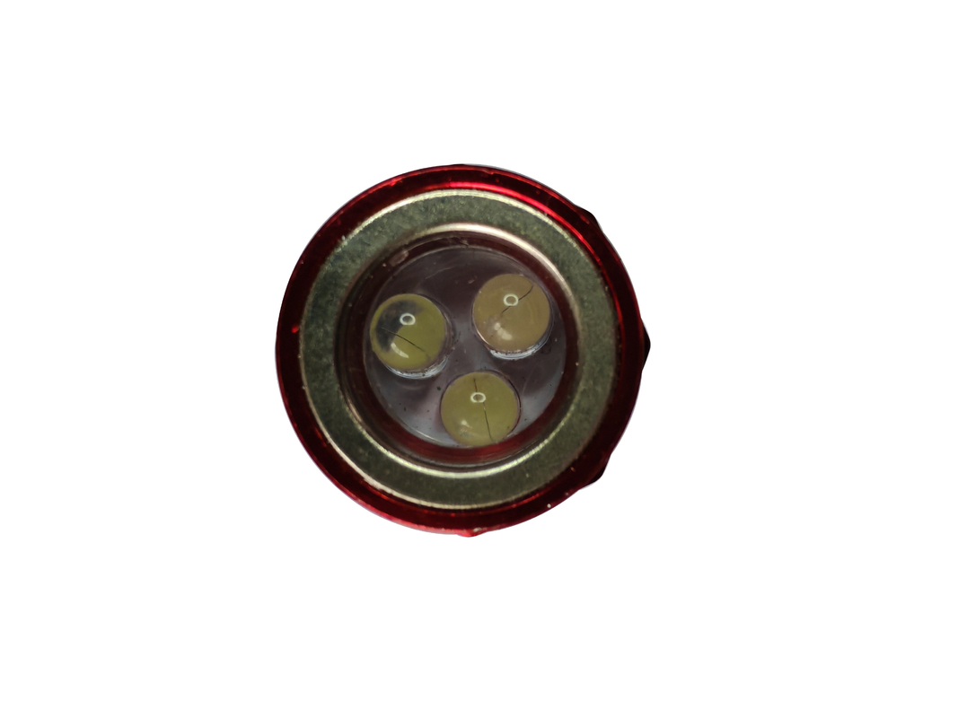Lampe-torche magnétique télescopique avec 3 l'aimant mol réglable de cou des lampes 360-Degree de LED sur la cueillette de allumage rouge de les deux fins