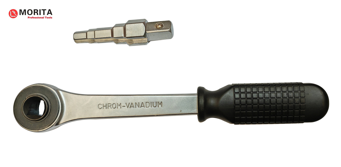 La clé de rochet de radiateur a placé les valves faites un pas détachables de Headradiator de la longueur 270mm/10.5 de Cr-v » de 2-In-1 de conception en acier de tête