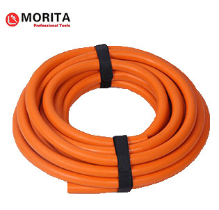 Écoulement vers le bas du tuyau 10m I/D:1/2&quot; O/D:3/4&quot; Outils de plomberie Nature Clip et sangle en caoutchouc pour le drainage sec et propre