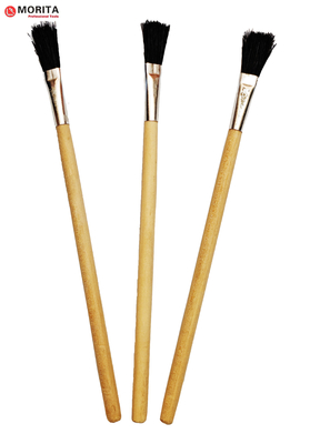 Outils de plomberie Flux brosse poignée de bois poignée de bois longueur 195mm 25mm * 12 mm Appliquer du flux ou de la colle sur les joints et les fils