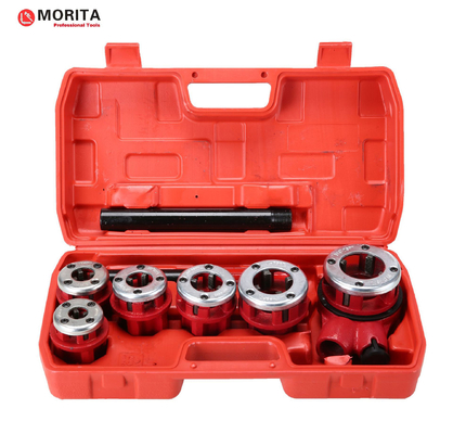 Outils de filetage de tuyaux à chenilles 1/4&quot;-1-1/4&quot; en fonte malléable pour filetage de tuyaux à gaz ou de tuyaux en fer galvanisé