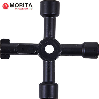 acheter Outils de plomberie 4 voies utilitaires multifonctionnels clé, boîte de compteur électrique clé radiateur clé saignement clé gaz clé alliage de zinc online manufacture