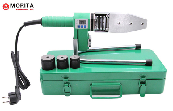 acheter La soudeuse en plastique de fusion de tuyau 20-25-32mm 800W/220V pour des tuyaux de PPR, de PE, de pp, de PVDF et de PB peut souder le tuyau faisant le coin online manufacture