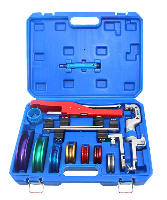 Un kit de pliage à tubes multiples de 90 degrés,8,10,12,16,19,22 mm, 1/4'', 5/16'', 3/8'', 1/2'', 5/8'', 3/4'', 7/8&quot; alliage d'aluminium