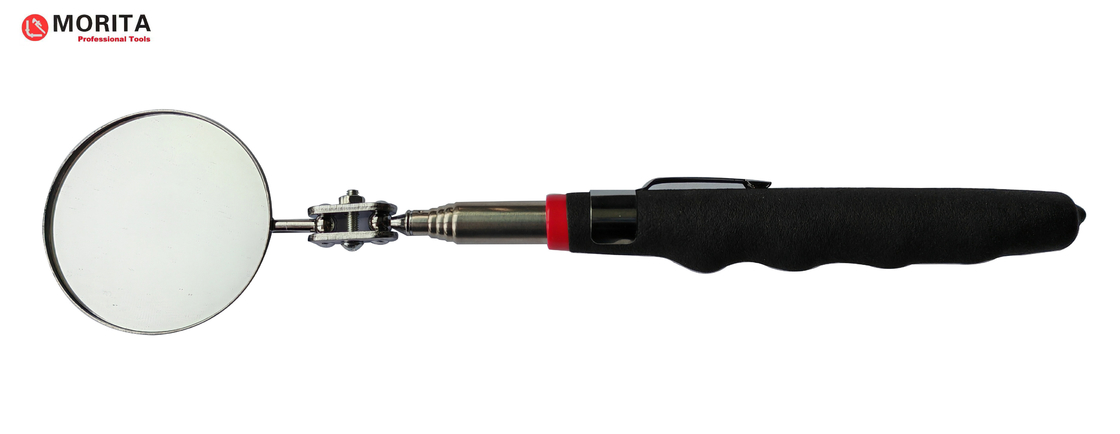 Outils de plomberie Téléscopie miroir d'inspection 52 mm articulation réglable pivotante 360 degrés en acier inoxydable à rotation complète