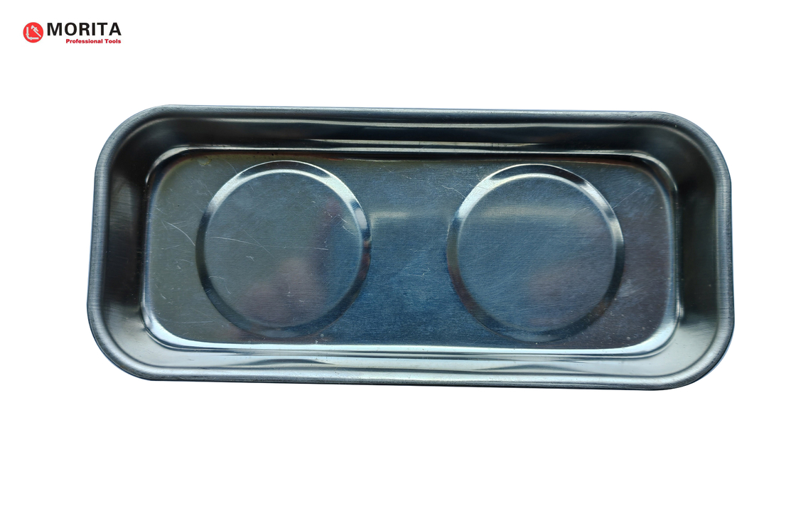 Outils de plomberie bocal magnétique rectangulaire en acier inoxydable 150*65 mm porte boulons, écrous, vis et pièces