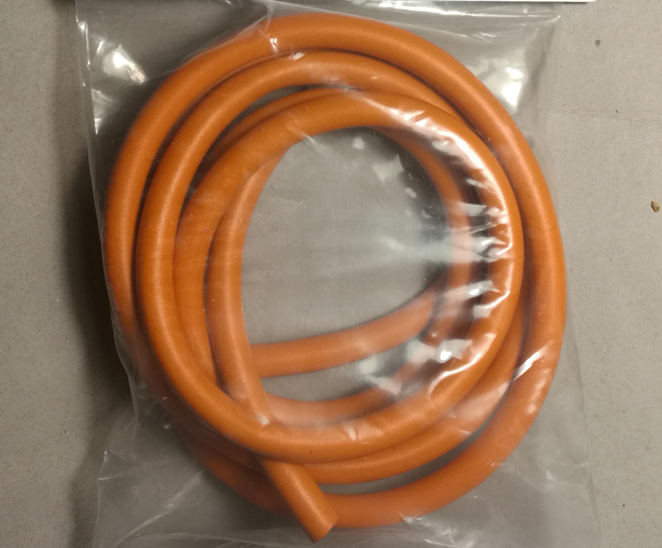 tuyau en caoutchouc 2m I/D:1/4&quot;, O/D:3/8&quot; Outils de plomberie caoutchouc naturel pour manomètre Stand-up U Gauge, 3 voies de test de pression Tee