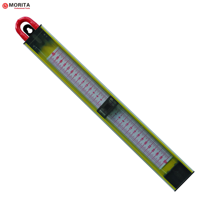 Outils de plomberie Manomètre U-Gauge 30MB 12" Couvercle transparent en plastique durable pour vérifier et régler la pression du gaz