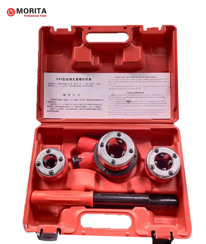 Outils de filtrage de tuyaux à chenilles 1/2&quot;-1&quot; en fonte malléable pour filtrage de tuyaux à gaz ou de tuyaux en fer galvanisé