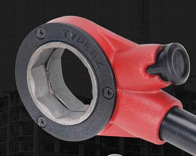 Outils de filetage de tuyaux à chenilles 1/4&quot;-1-1/4&quot; en fonte malléable pour filetage de tuyaux à gaz ou de tuyaux en fer galvanisé
