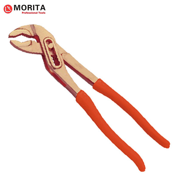 Boîte d'outils non étincelants joint pinceau de pompe à eau 10 &quot; capacité d'ouverture: 32 mm adapté à l'industrie pétrochimique