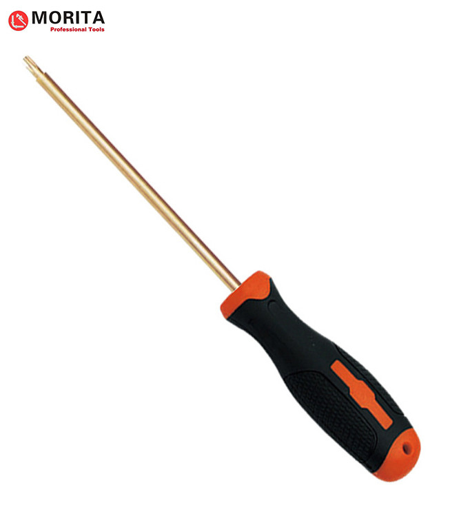 Outils non étincelants tournevis à fente Phillips, Pozi, Torx Béryllium Bronze ou Aluminium Bronze dureté jusqu'à HRC30