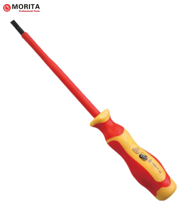 Outils à main isolés tournevis VDE Phillips Pozi à fente pointe chrome acier vanadium 1000 V AC Haute dureté avec aimant