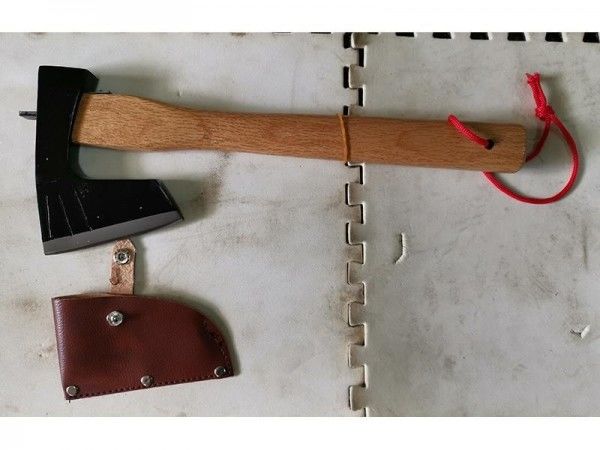 marteau et hache lame de cuir protecteur hache et hache hache de camping éteindre à haute fréquence