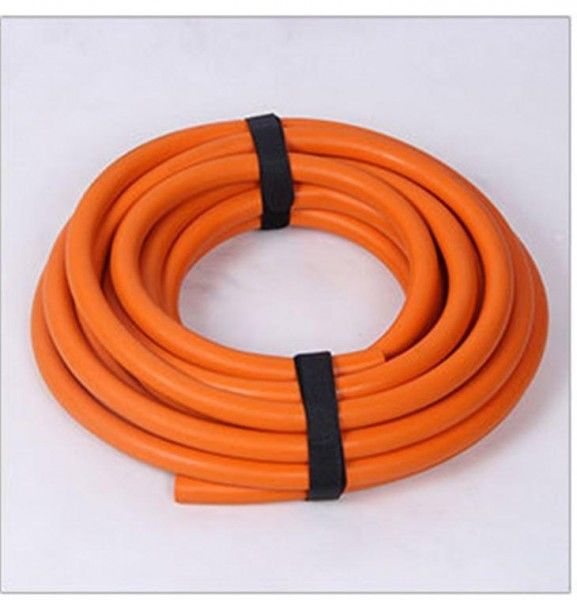 Écoulement vers le bas du tuyau 10m I/D:1/2&quot; O/D:3/4&quot; Outils de plomberie Nature Clip et sangle en caoutchouc pour le drainage sec et propre